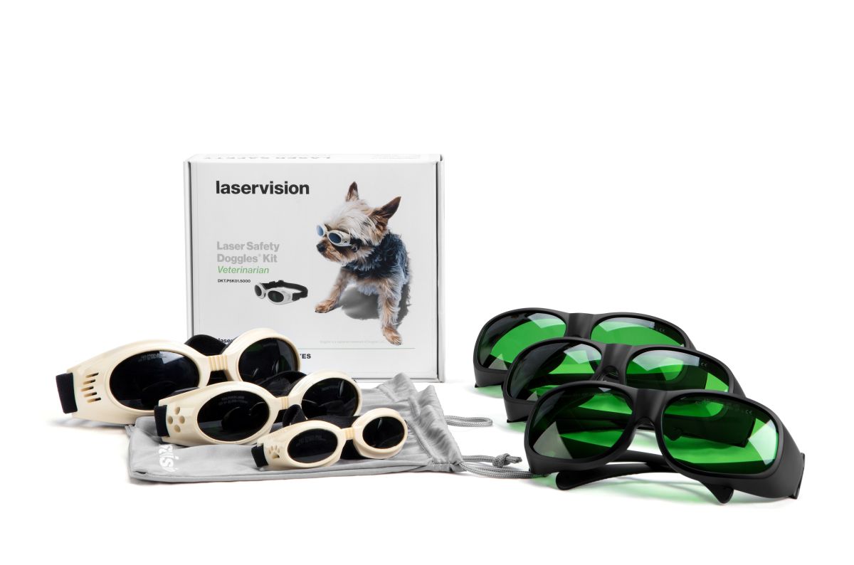 [DK]Veterinær terapilaser, RWD, RLT 24,beskyttelsesbriller